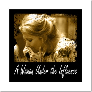 Cassavetes' Intimate Portrait A Woman the Influence Retro T-Shirts Await You Posters and Art